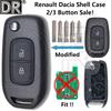 Great Car Key Modified Shell Case Only Support CWTWE1G0003 For Renault Dacia Symbole Logan Sandero Trafic Lodgy Dokker Duster