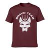Brave Old Man Viking Trident Graphic Solid Washed Vintage Tee Distressed Loose