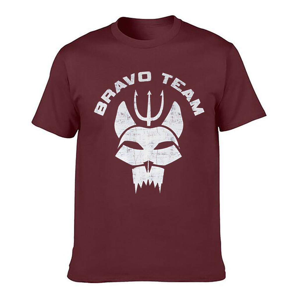 Brave Old Man Viking Trident Graphic Solid Washed Vintage Tee Distressed Loose