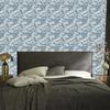 Military camouflage wallpaper blue and light gray 50x1000