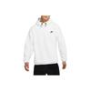 Nike Sportswear Sport Essentials+ Casual Breathable Fleece Hoodie Men Tops White DD5014-100