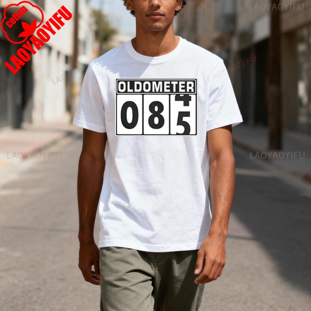 Oldometer Simple Commuter Graphic T Shirts Street Fashion Hipster Leisure Summer Tops  Woman Man Cotton Crewneck Tshirt Gift