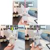 Angora Rabbit Plush Toy With Cartoon Design For Kids And Baby Girls Boys