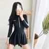 Fruitry WoMen S SliMMing raSh Guard Hawaii M Xl One Piece SwiMwear Zip Monokini