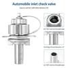 RVs Campers Water Inlet Check Valves 3/4 Adapter With Stainless Steel Body Leakproof Design Easy Installation