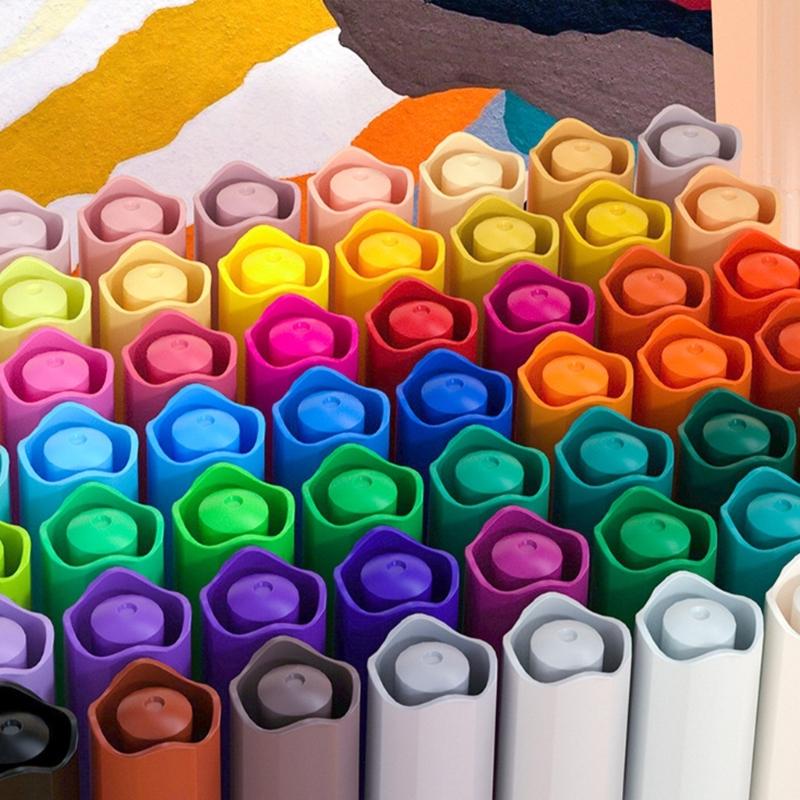 Pennarello Acrilico Penna Pittura Resistente all'Acqua Colori Assortiti Pennarello Acrilico per Pittura su Carta Ceramica Legno Vetro Tela