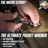 Multifunctional Wrench Short Handle Metal Wrench Mini Precision for Small Space Tool Tight Spaces Spanner Automotive and Household Maintenance