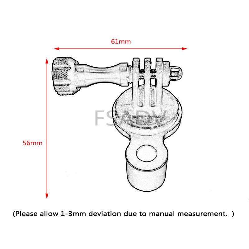 Windscreen Recorder holder Stable Safe Camera Bracket For DUCATI Multistrada950S Multistrada 950S 1200 1260 2015-2021 Motorcycle