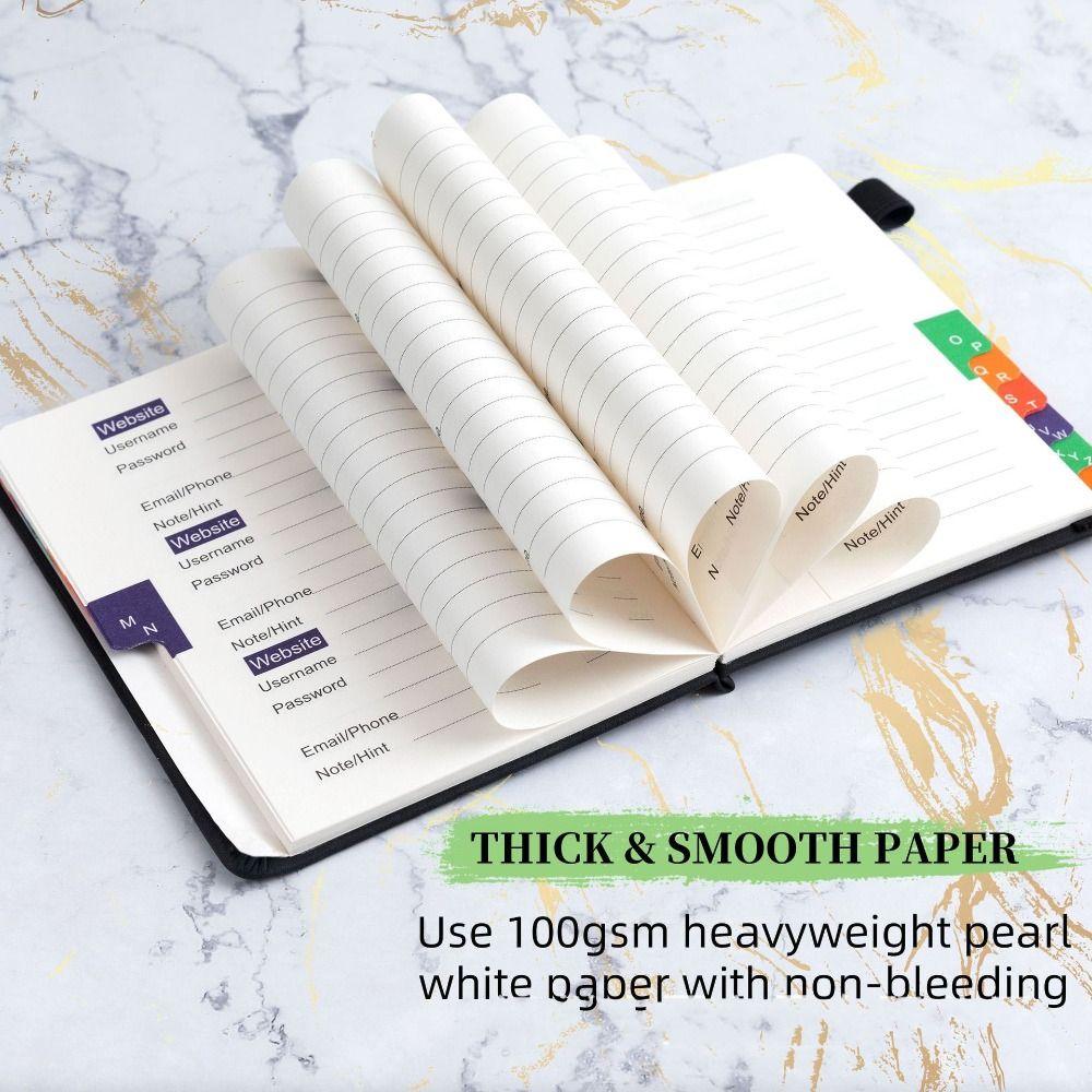 To Record Internet Logins Password Organizer Address Book Password Keeper Notebook  For Seniors