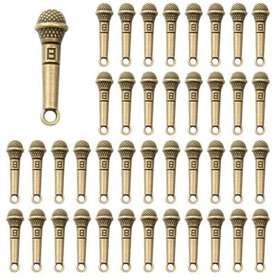100PCS Microphone Jewelry Findings for Creative Jewelry and Handmade Project
