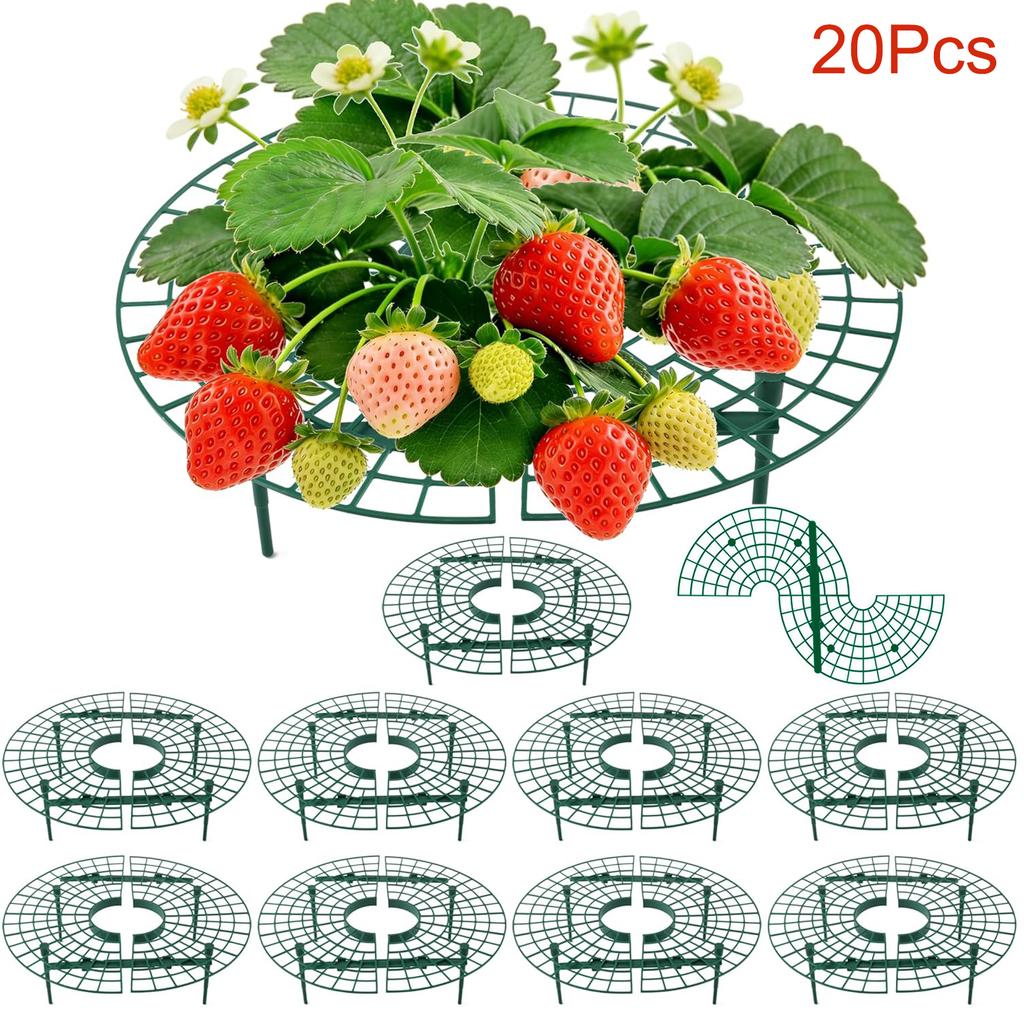 5/10/20 PCS Strawberry Plant Support Strawberry Growing Racks Strawberry Stand Strawberry Growing Frame, Protecting Strawberry from Mold, Rot and Dirt