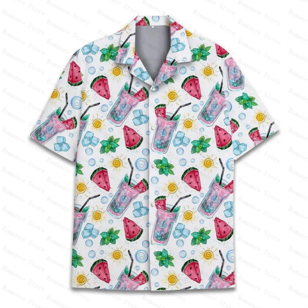 2026 Summer Animal Graphic Men Hawaiian Shirt 3d Shirt For Woman Flower Print Plus Size Hawaiian Kids Shirts Beach Flower Camisa