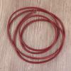 1Pc 183Cm Leather Belt Treadle Parts With Hook 3/16" 5Mm Easy Installment For Household Old Sewing Machines Accessory