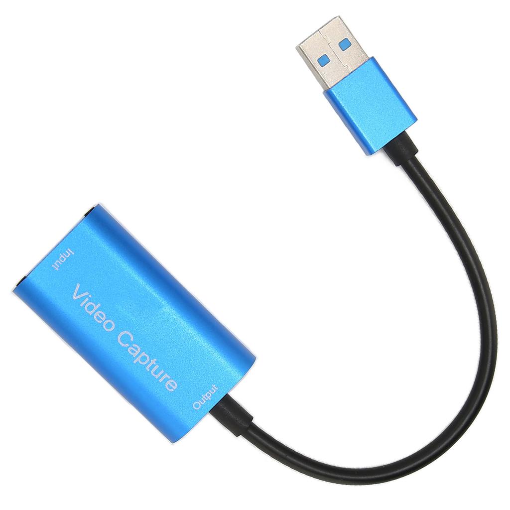 Video Capture Card USB3.0 4K HD Multimedia Interface Capturer To USB for Streaming Games Live Teaching Or Conference
