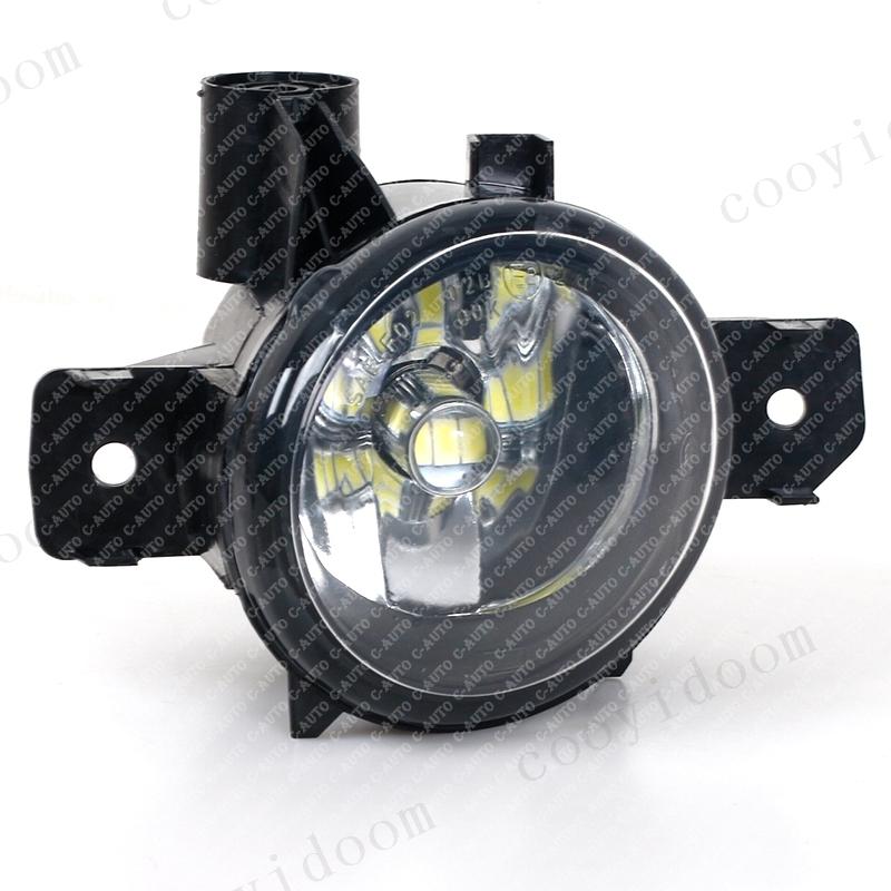 Car Front LED Fog Light With Bulbs For BMW 1 Series E82 E87 E88 X3 E83 X5 E70 63176924655 63176924656 Car-Styling Assembly Lamps
