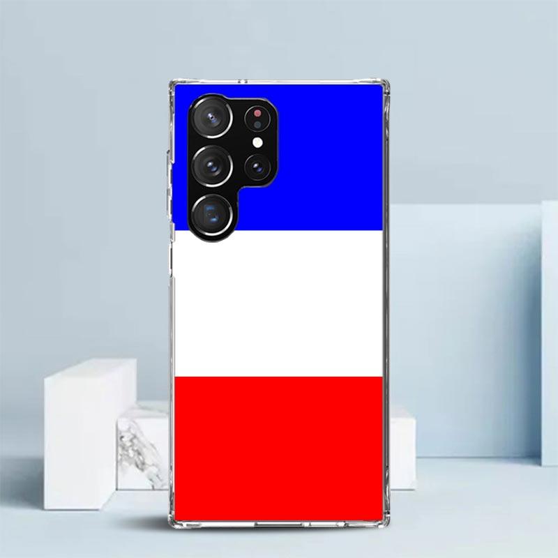 

Чехол для телефона с национальным флагом RU FR UK для Samsung Galaxy S24 S25 Edge S26 Ultra S22 S23 Plus S21 + S20 FE Мягкая задняя крышка из ТПУ Galaxy Samsung S25 Edge