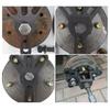 4-Hole Design Brake Drum Remover Durable Steel Rear Axle Remover  Brake System Service