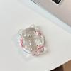 Bear Mobile Phone Holder Gold Foil Solid Color Transparent Retractable Lazy Magnetic Desktop Holder Back Sticker Stable Portable