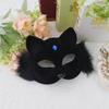 Plush Fox Cat Mask Realistic Furry Fox Mask Cosplay Party Mask Fluffy For Costume Parties Halloween Carnivals
