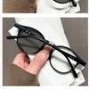 New Round Frame Photochromic Myopia Glasses Retro HD Unisex Color Changing Near Sight Eyeglasses Minus Diopter Glasses To-4.0