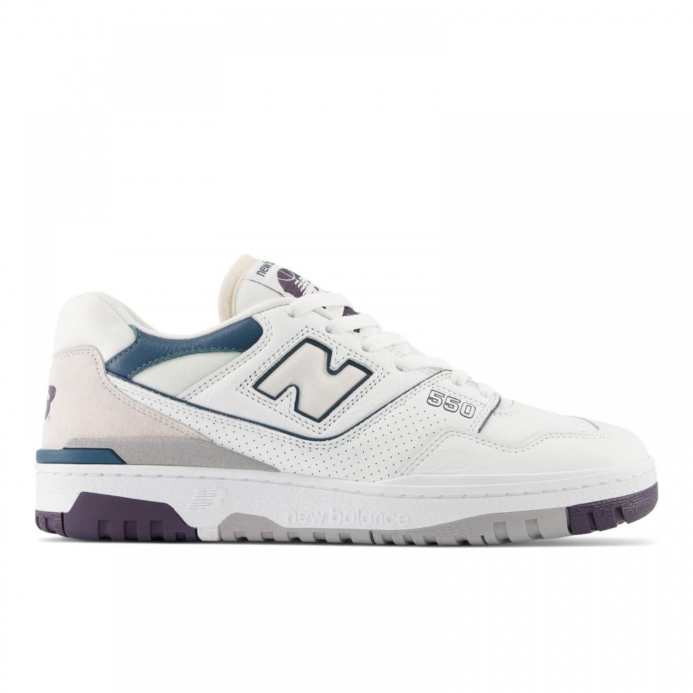 

New Balance 550 Wcb Белый Бордовый bb550Wcb 27.5cm/D (slightly thin)