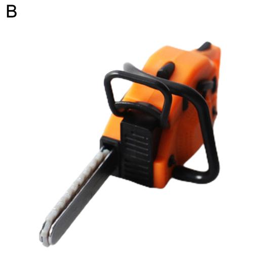 Mini Lawn Mower Good Craftsmanship Comfortable Hand Feeling Plastic Dollhouse Simulation Mowing Chainsaw Micro Gardening Tools