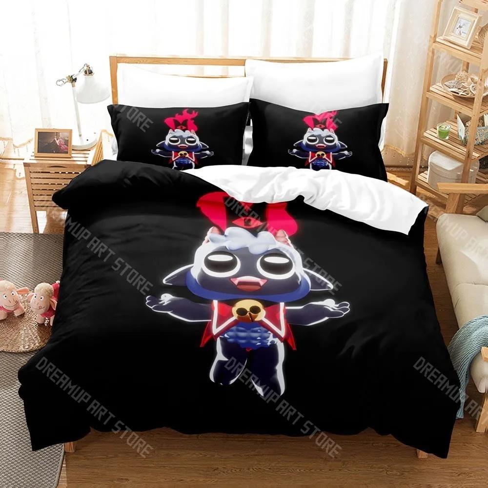 Ensemble de literie Imprimerie 3D Culte de l'Agneau Simple Jumeau Complet Queen King Size Ensemble de lit Aldult Enfant Chambre Housse de couette Ensembles Anime Lit EU Single 90x200cm