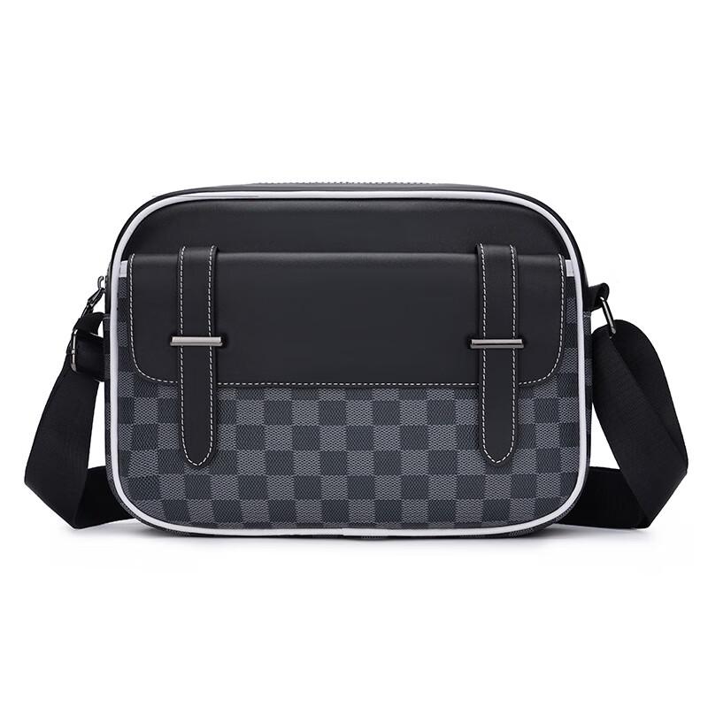 Li Shen Men's Large Capacity Printed Shoulder Bag
