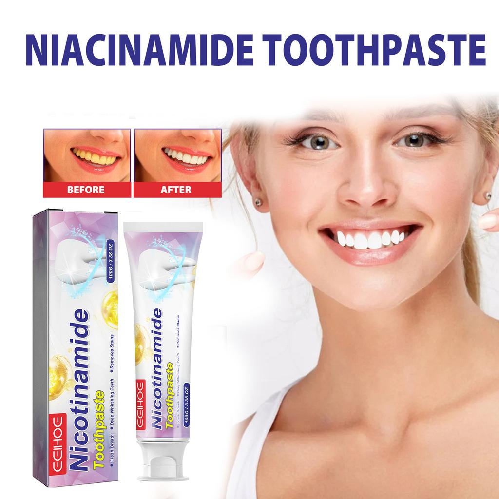 EELHOE Teeth Cleansing Whitening Mousse Deep Cleaning Toothpaste Foam Toothpaste Removes Stains Fresh Breath Dental Care Tools 100g