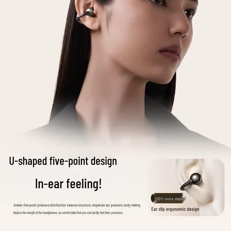 Sanag Z60 Open-Ear Clip-On True Wireless Bluetooth Earbuds