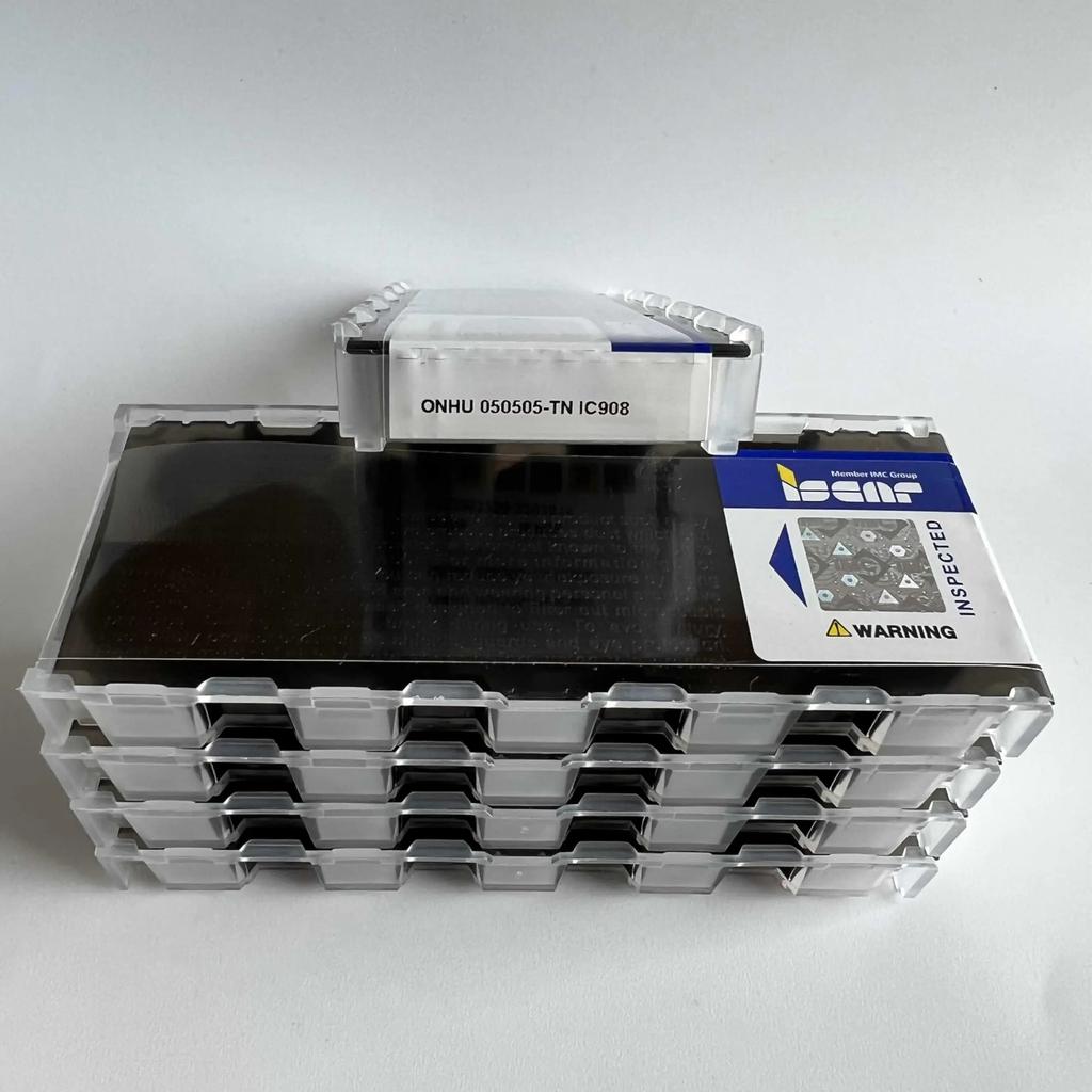 ISCAR / ONHU050505-TN IC908 Industrial indexable carbide inserts 10 Pcs