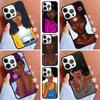 Zwarte Vrouw Meisjes Telefoonhoesje Voor iPhone 17 Air 11 12 13 14 15 16 Pro Max Cover Voor iPhone 17 Air Max 5 Plus Coque Shell