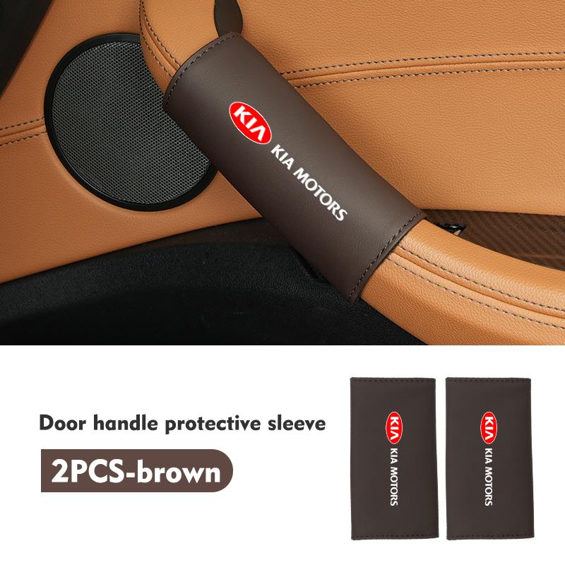 For KIA Car Door Handle Protection Cover Anti Scratch Protection Case Auto Accessories Cerato Soul Venga Forte Spectra Sedona BE1