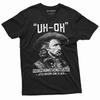 Camiseta George Armstrong Custer Camiseta Uh Oh Camiseta de História dos EUA Camiseta da História da América
