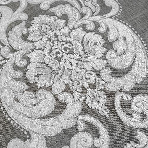 1 ks LOZUJOJU 40-70% zatemňovací evropský styl všestranné luxusní žakárové kroužkové průsvitné závěsy do obývacího pokoje, ložnice, bytové dekorace