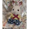 Original Forest Animal Family 1:12 Mini Dollhouse Furniture Rabbit Bear Dog Cat Pets Figure Toy Dolls Kids Gift