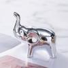 Elegant Ceramic Elephant Figurine As A Decorative Accent For Home And Office Spaces