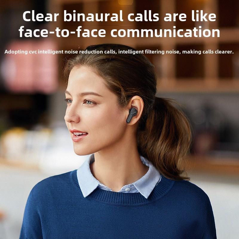 Bluetooth Earphones Ultra Long Standby Smart Noise-cancelling Call Music In-ear Wireless Earphones