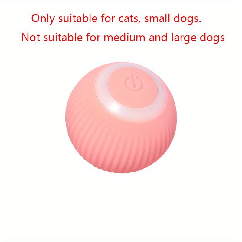 

Automatic Rolling Ball Cat Toy, USB Rechargeable Motion Activated Glow-in-Dark Interactive Pet Toy, Durable Silicone Material