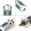 H4 Led Moto H6 Ba20D Led Motosiklet Far Ampulleri Csp Lens Beyaz Sis Farları