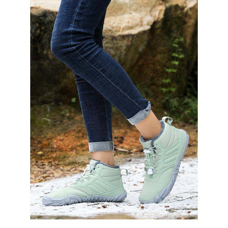 Outdoor Sports Shoes, Men and Women Padded Warm Boots, Wear-resistant Non-slip Snow Boots, Winter Thickening Couple Shoes