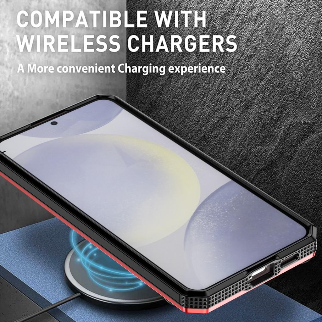 For Samsung Galaxy S24+ Case Kickstand Hybrid Magnetic Phone Cover