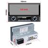 Radio samochodowe 1DIN Uniwersalny Odtwarzacz Multimedialny MP5 6,9 calowy Ekran Dotykowy HD Obsługa Carplay Mirror Link BT SWC Stereo