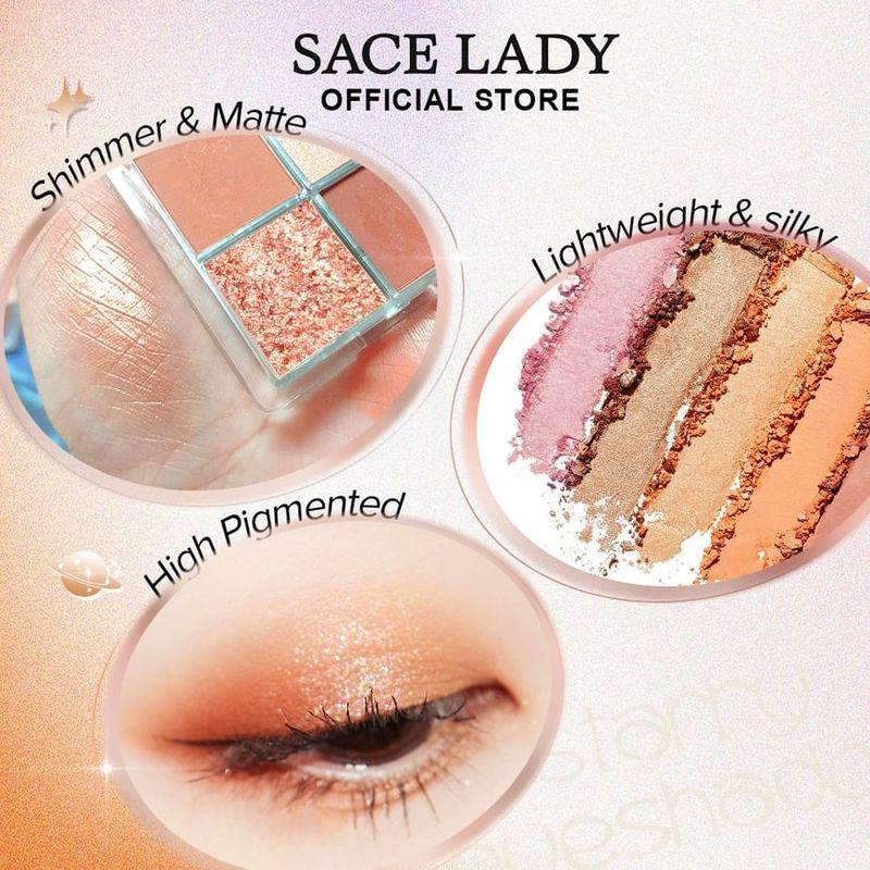 Sace Lady - Starry Eyeshadow Palette - 4 Types