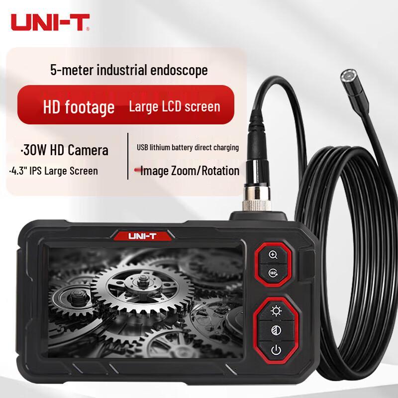 UNI-T Industrial HD Waterproof Endoscope Camera