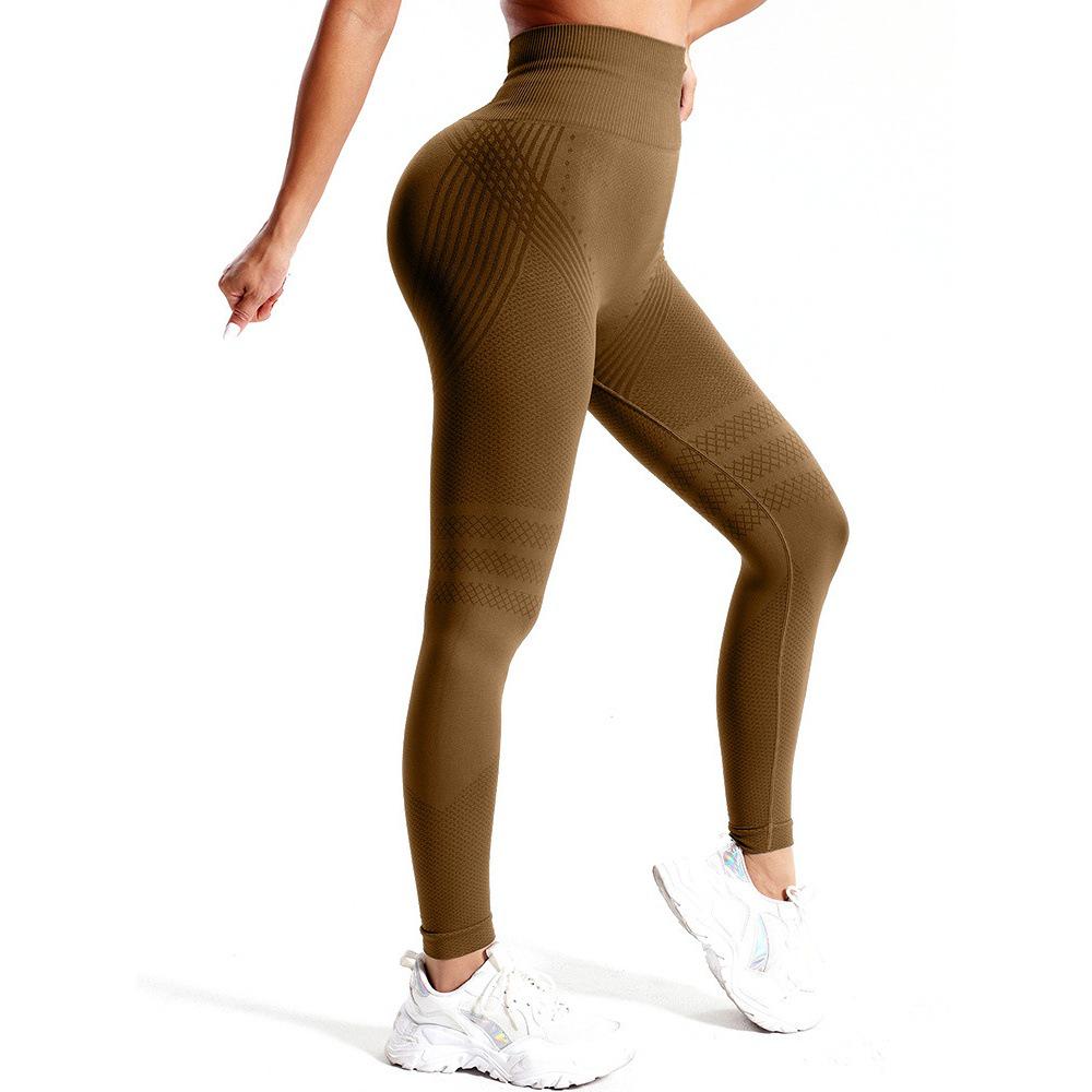 High-Waist Non-Slip Seamless Yoga Pants – Hip-Lifting, High-Elasticity Fitness Tights for Women