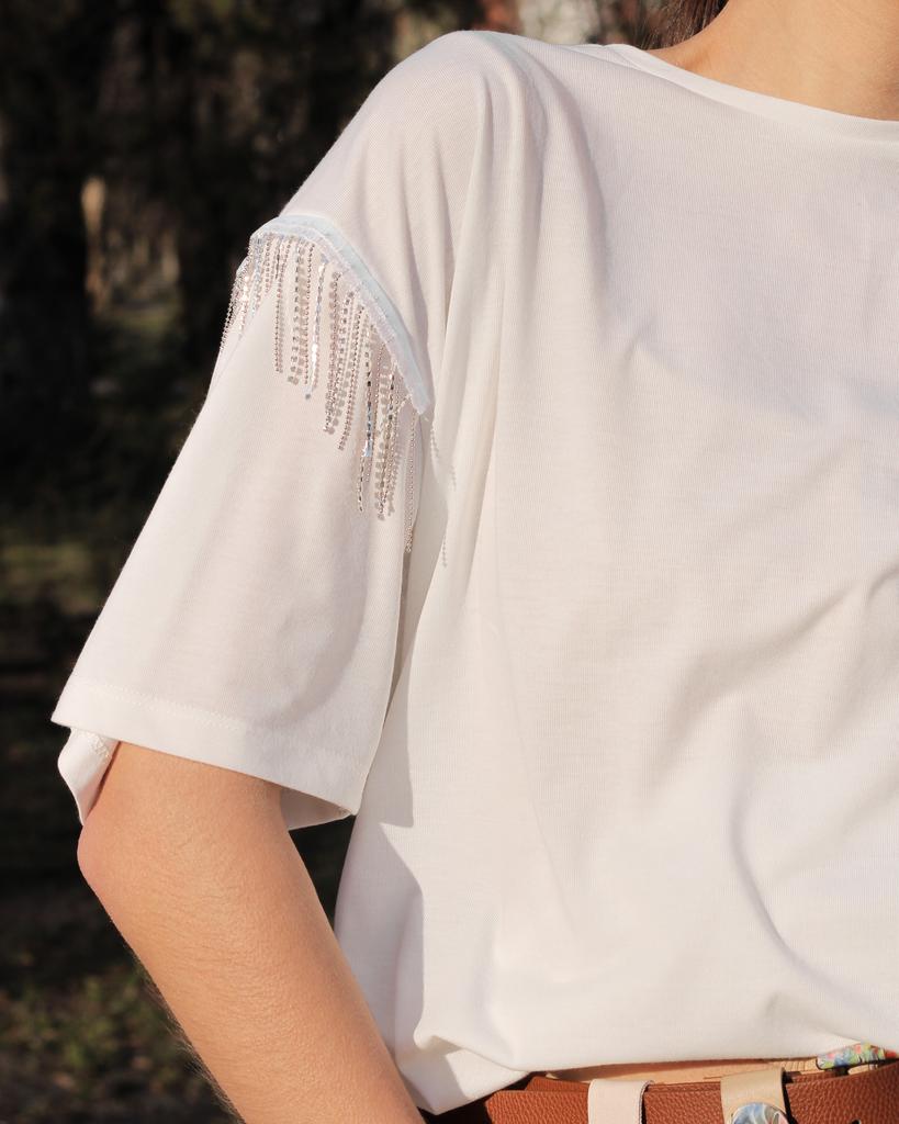 T-Shirt MZR 20534 M weiß