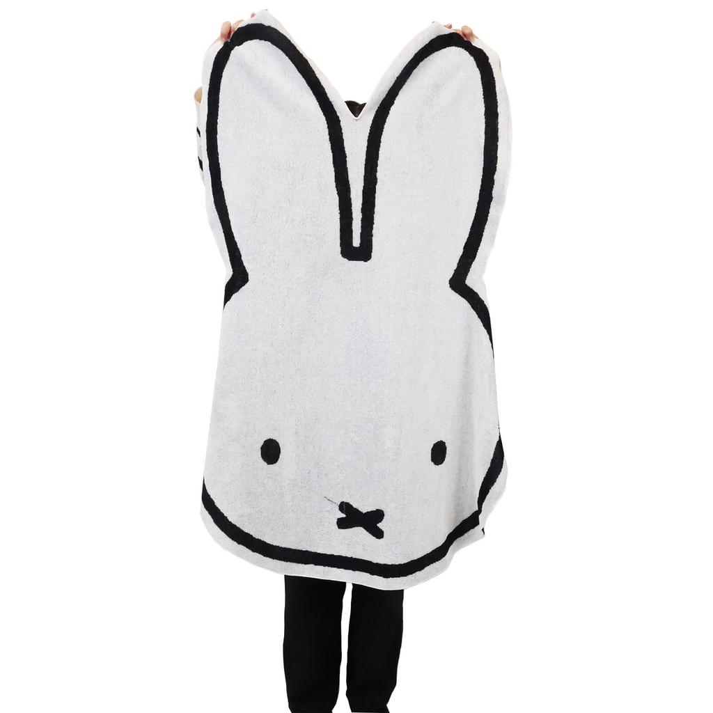Marushin Big for Boys and Towel Summer Nap Nap 5845004700 Die-Cut Towel, Miffy, Rabbit, Grandchildren, Children, Girls, Blanket, Bedding, Towel,