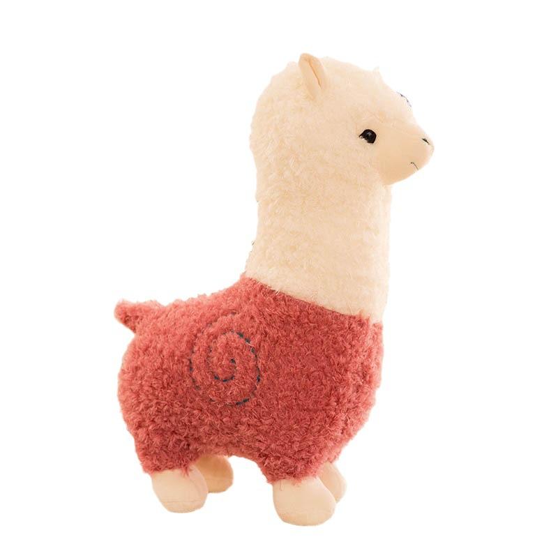 Giant Cute Alpaca Plush Toy Stuffed Animal Pillow for Sleeping, Soft Bedding Doll Birthday Gift for Girls