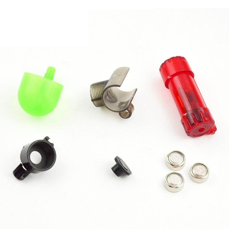 Bites Alarm with Indicator Light & Buzzer High Sensitivity Fishing Alarm Electronic Fishing Bites Alerts Fishing Tackle